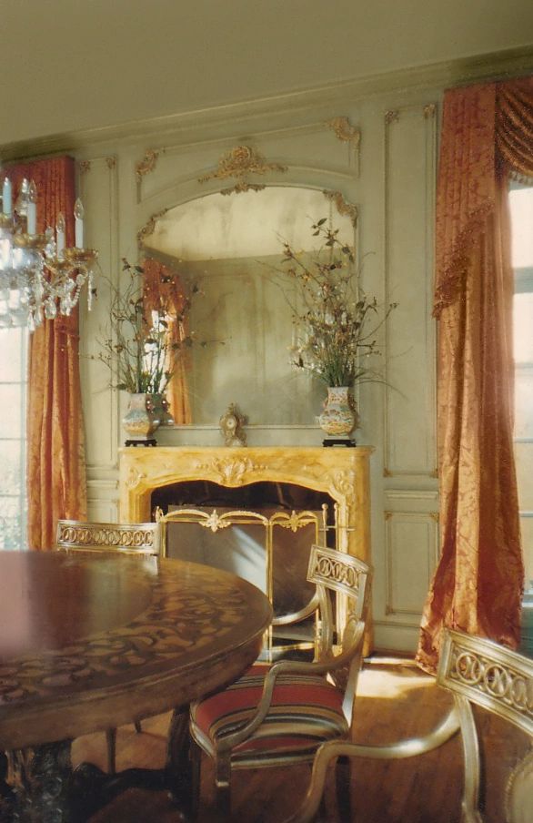 Elegant interior room with architectural detail